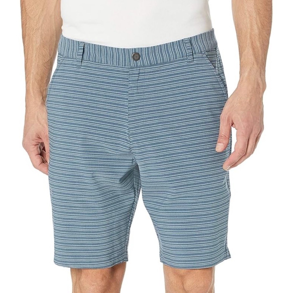 Puma Men's Golf Marshall Short 2.0 9" in digi-blue heather size 32 NWOT